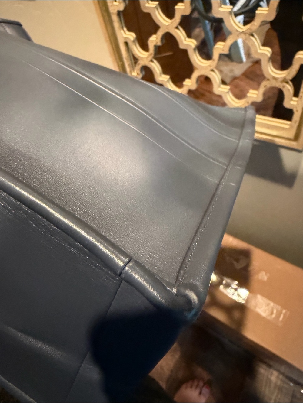 Dior Navy Book Tote - Picture 7 of 12